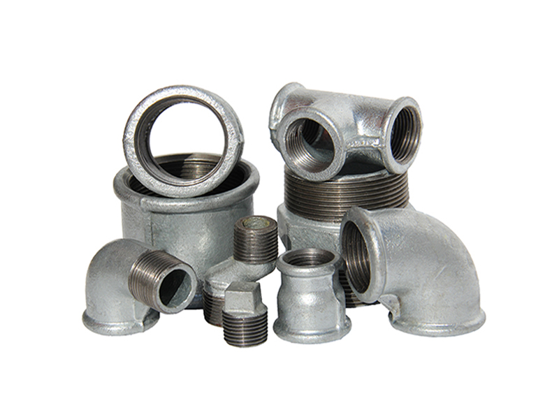 BS /DIN/NPT Standard Galvanized Malleabl