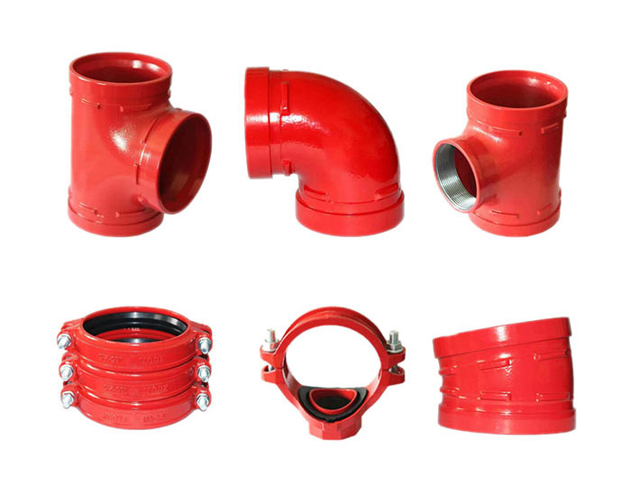 Grooved pipe fitting 02