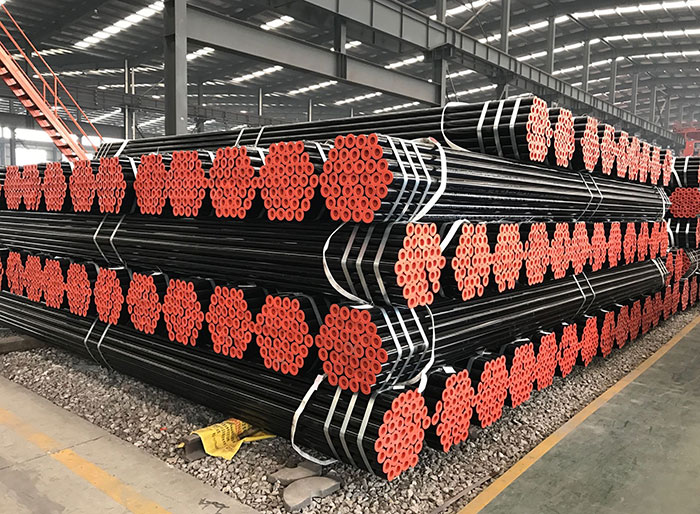 Black painted Carbon steel seamless pipe